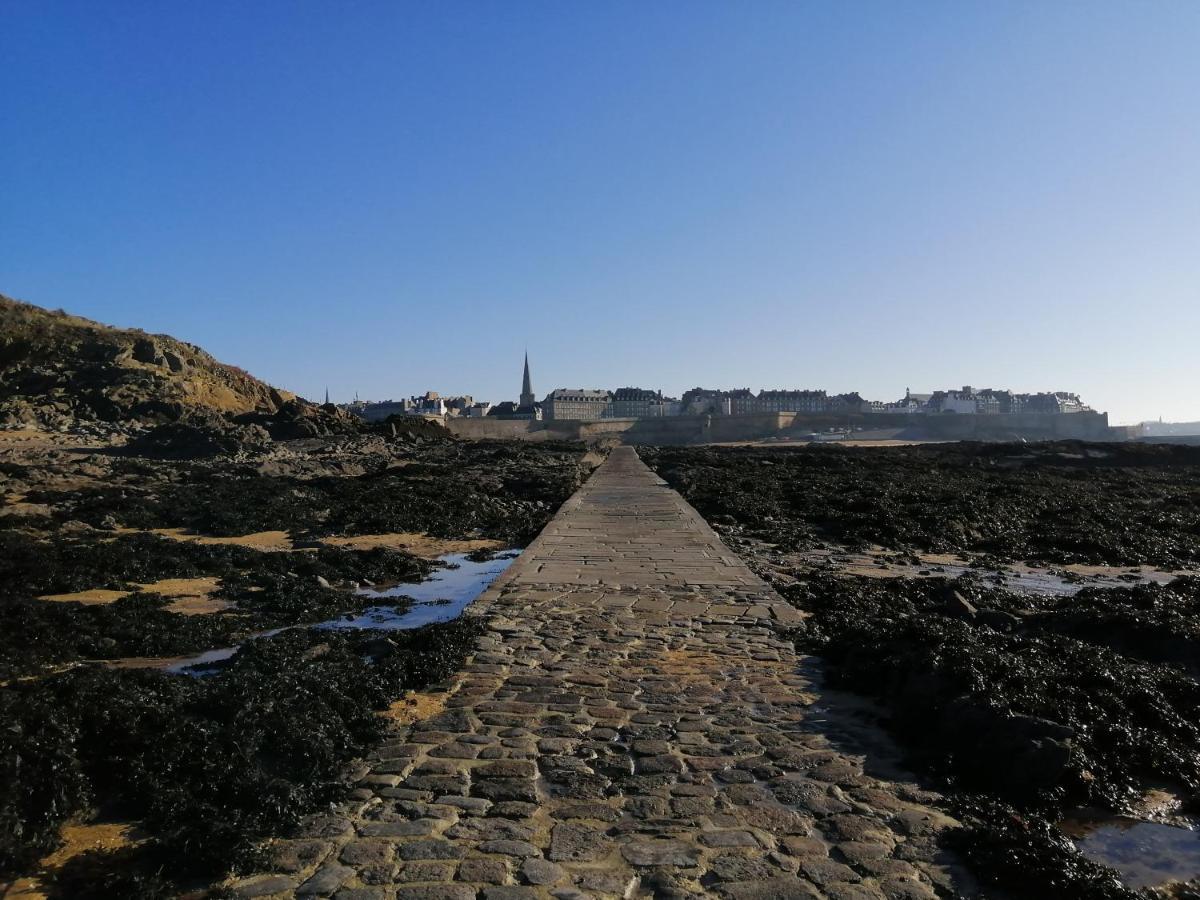 Appartement Saint-Malo 800M De La Plage Esterno foto