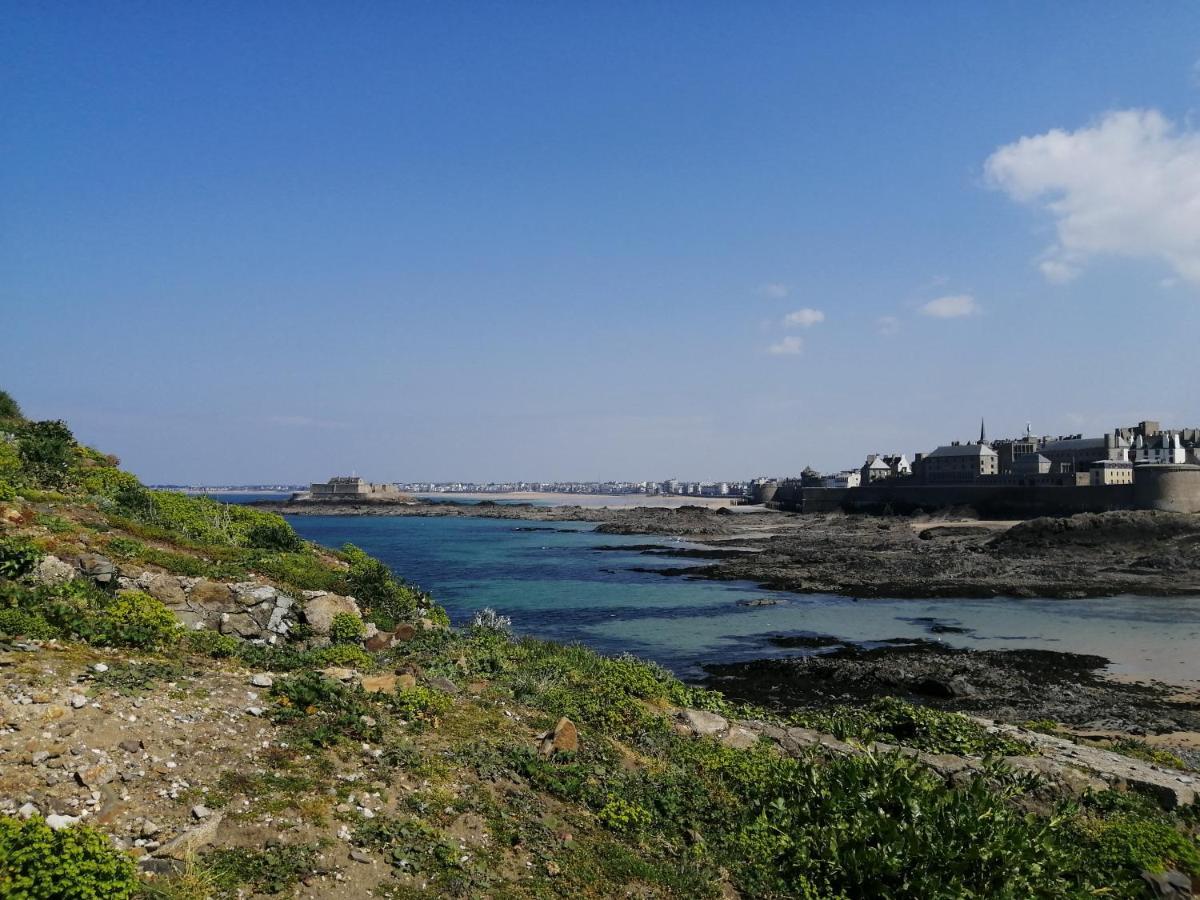 Appartement Saint-Malo 800M De La Plage Esterno foto